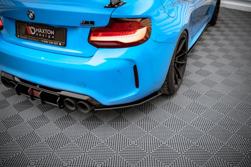 Rear Side Splitters Street Pro compatible with BMW M2 F87