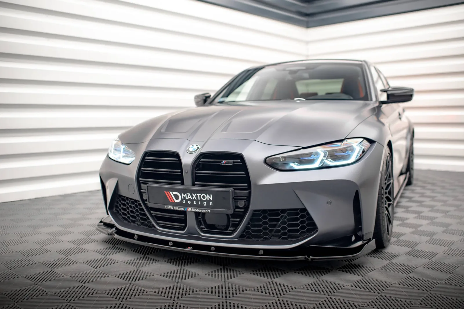 Front Splitter V.3 compatible with BMW M3 Sedan / Touring G80 / G81