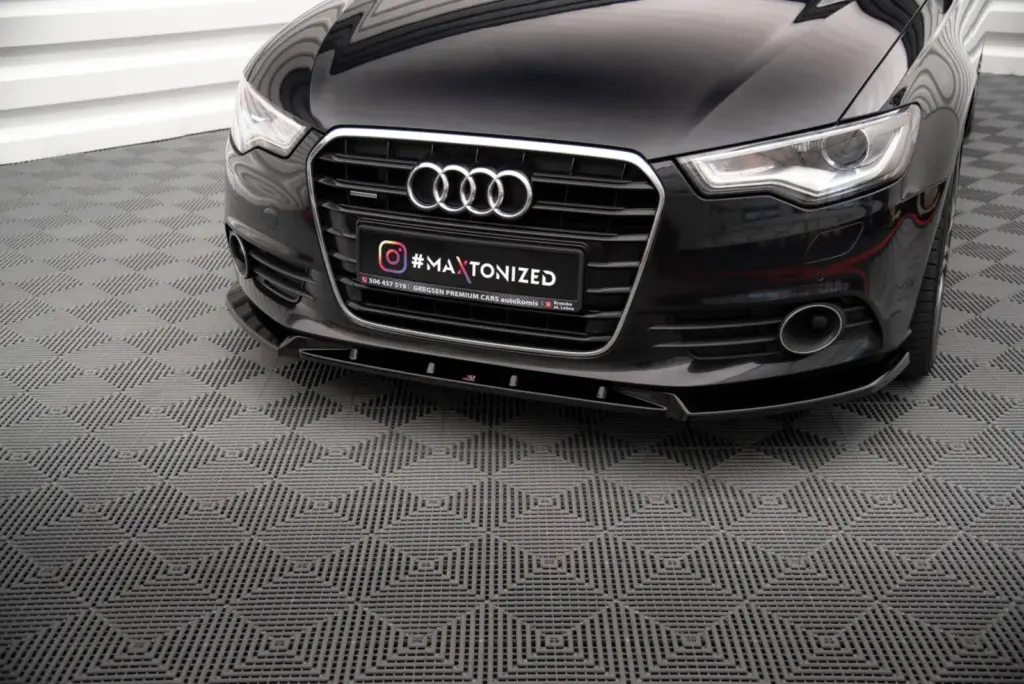 Front Splitter V.2 compatible with Audi A6 C7