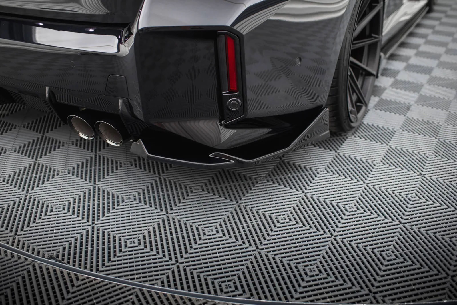 Rear Side Splitters V.2 compatible with BMW M2 G87