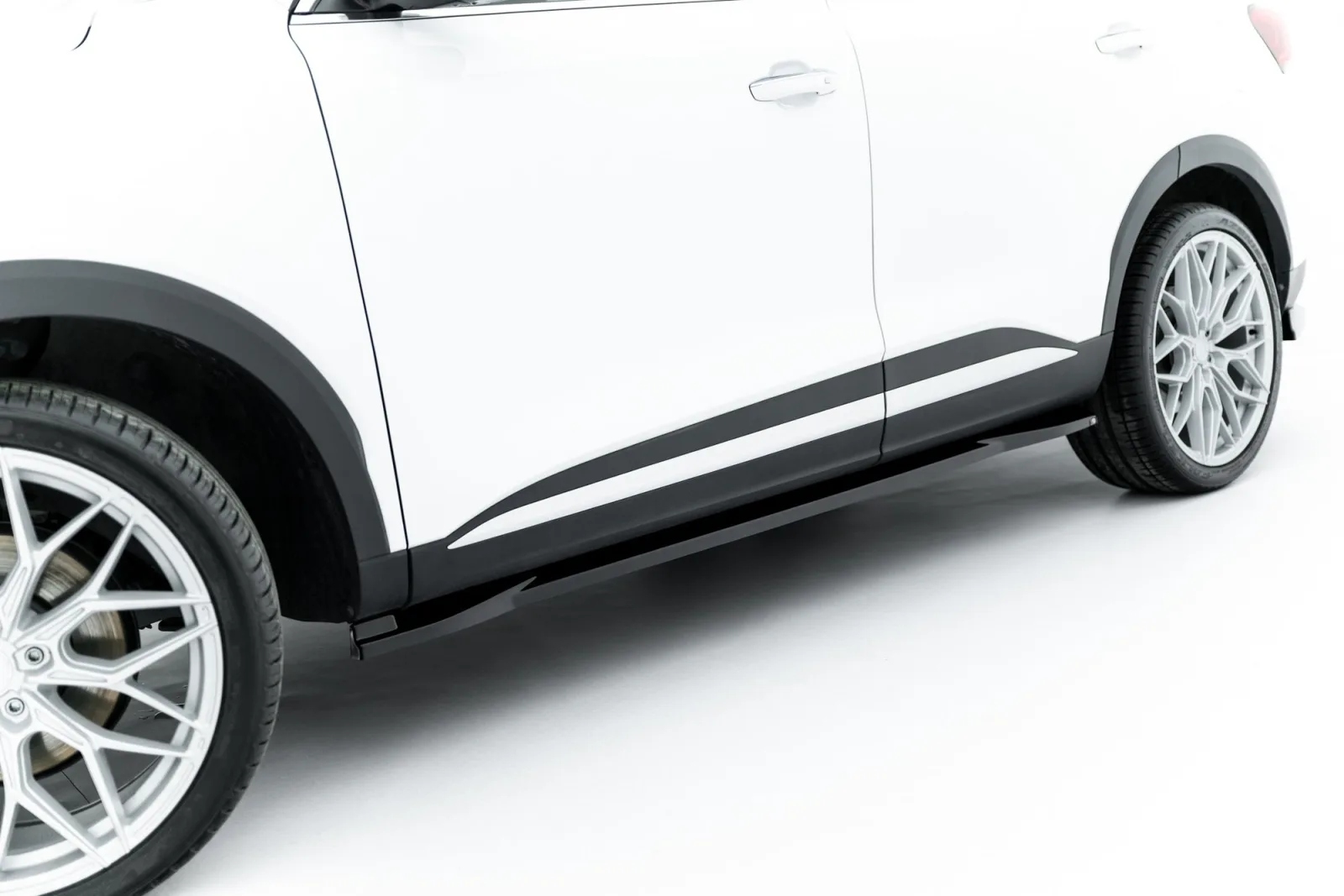 Side Skirts Diffusers compatible with MG HS Mk1 Facelift