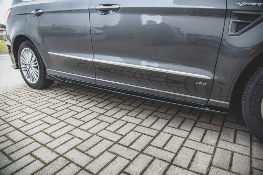 Side Skirts Diffusers compatible with Ford S-Max Mk2 Facelift