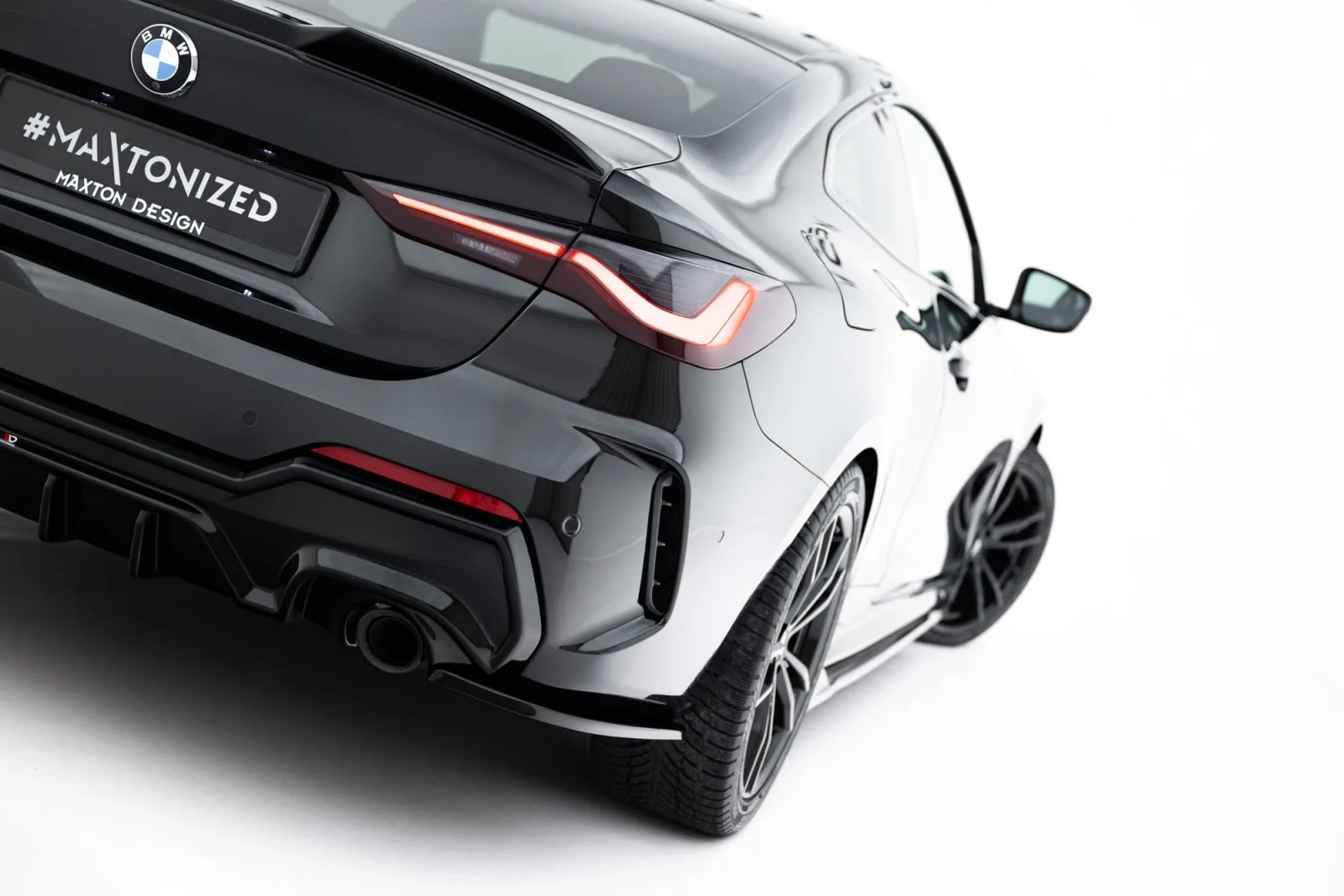 Rear Side Splitters V.7 compatible with BMW 4 M-Pack G22 / G23 / G22 Facelift / G23 Facelift