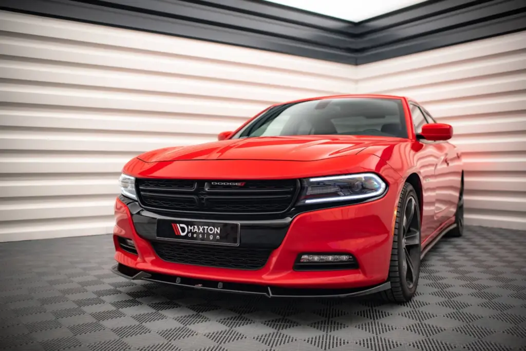 Front Splitter V.1 compatible with Dodge Charger RT Mk7 Facelift
