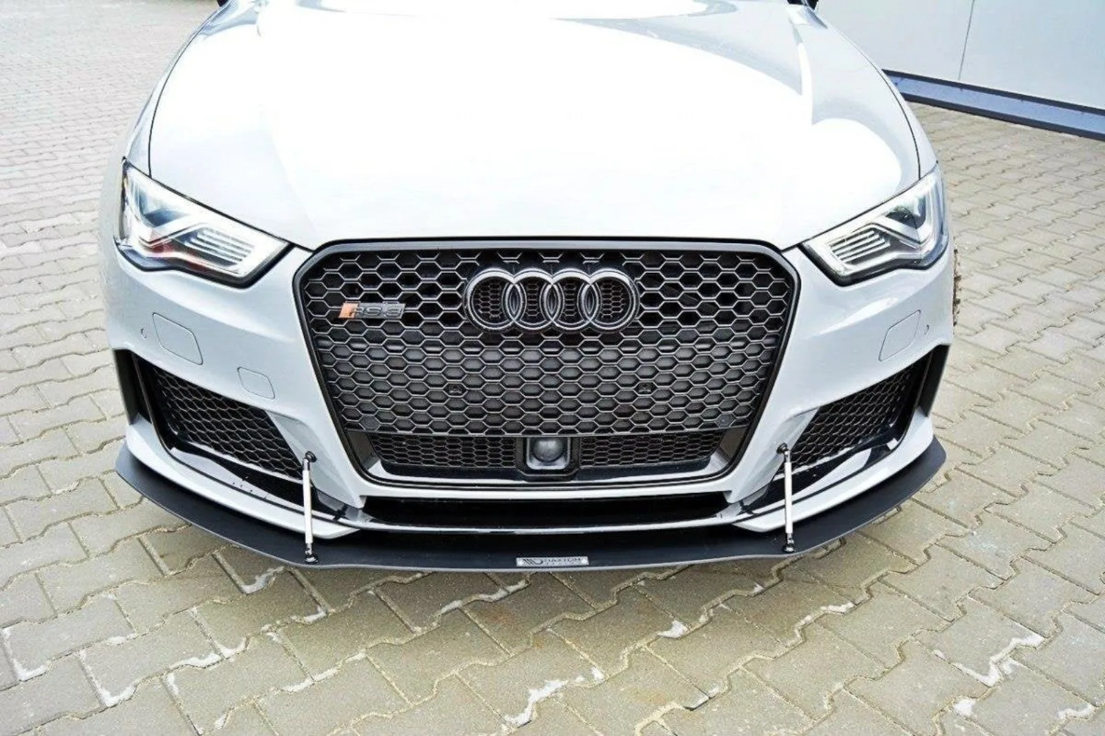 Front Splitter Racing compatible with Audi RS3 8V Sportback