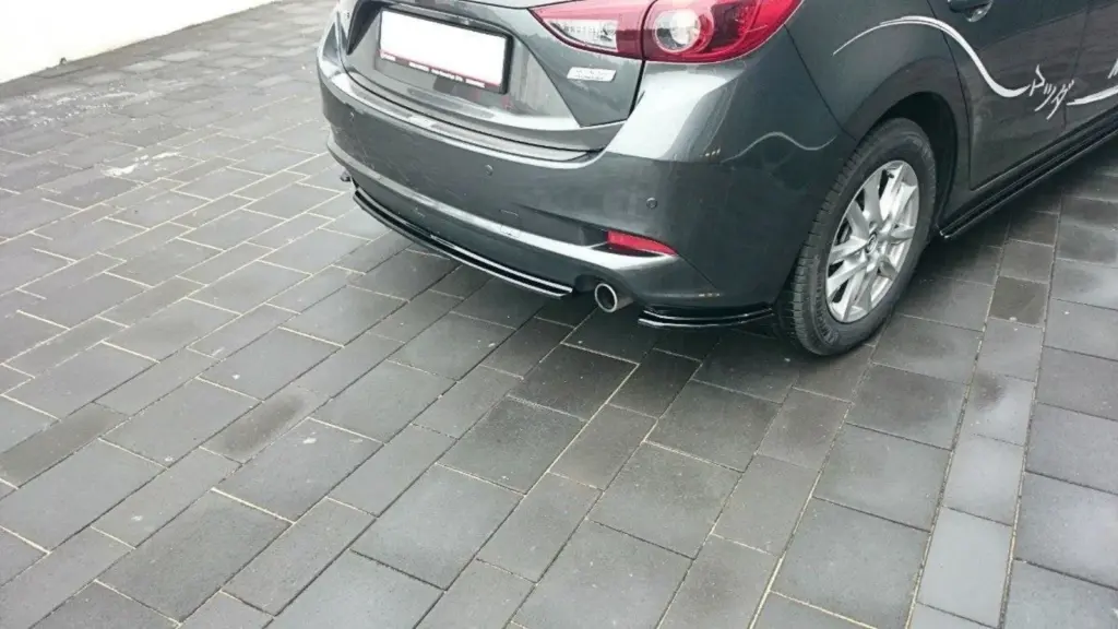 Rear Splitter compatible with Mazda 3 BN (Mk3) Facelift (Without Diffuser)