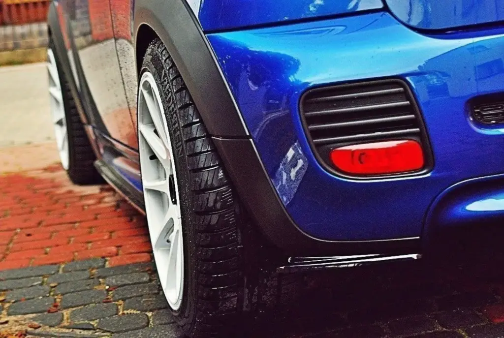 Rear Side Splitters V.1 compatible with Mini Cooper R56 JCW
