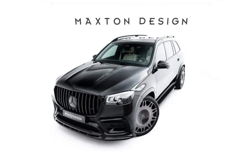 Front Splitter compatible with Mercedes-Benz GLS AMG-Line X167 Facelift