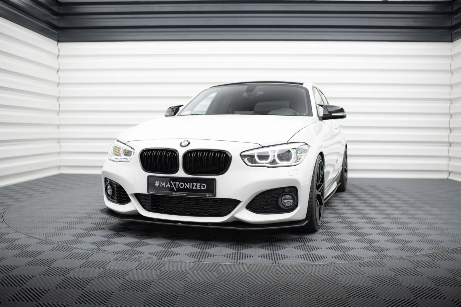 Front Splitter Street Pro V.3 compatible with BMW 1 F20 M-Pack Facelift / M140i
