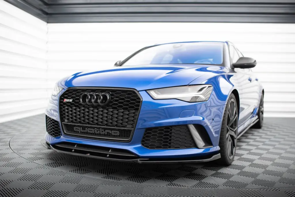 Front Splitter V.3 compatible with Audi RS6 C7 / C7 Facelift