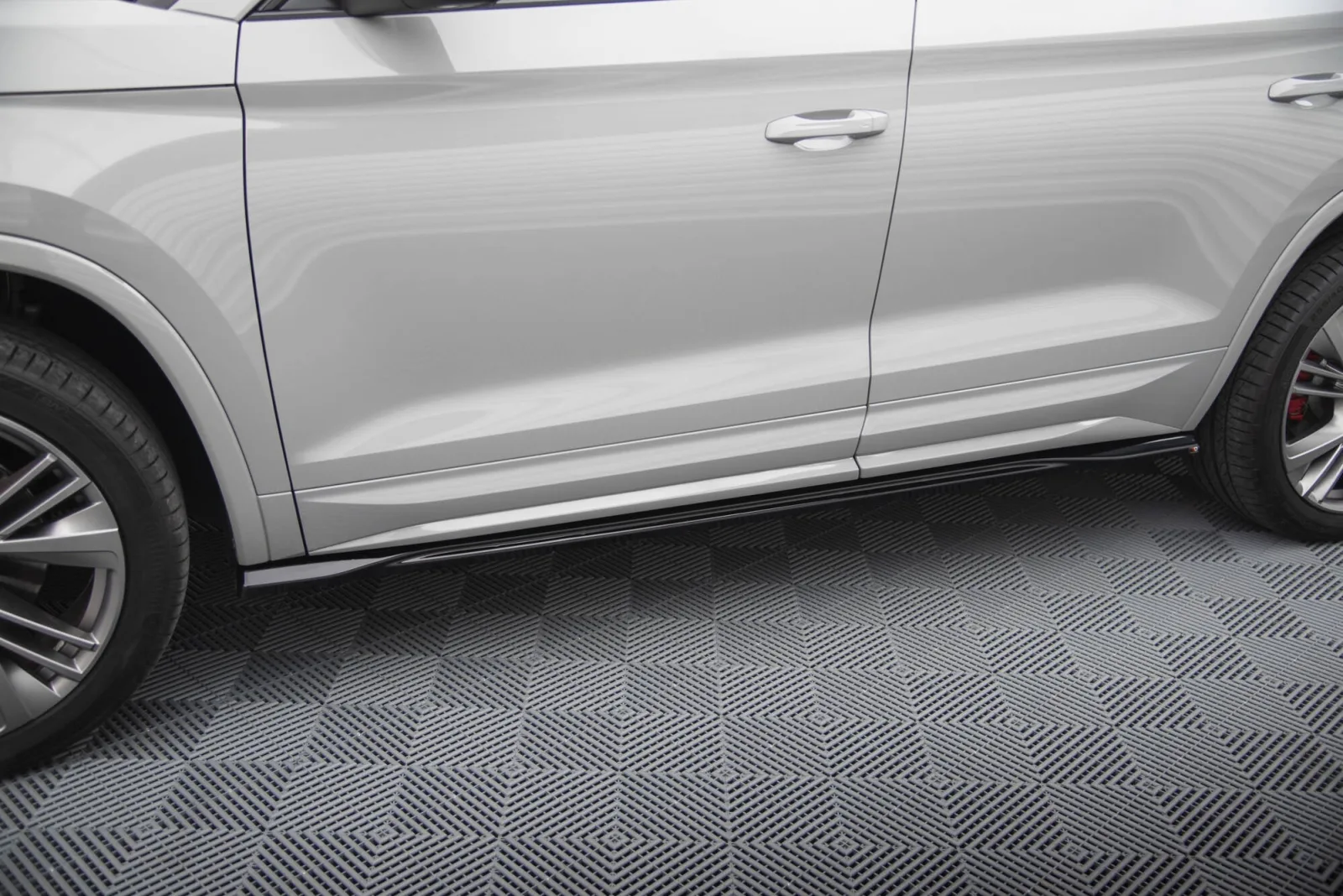 Side Skirts Diffusers compatible with Skoda Kodiaq RS Mk1 / Mk1 Facelift