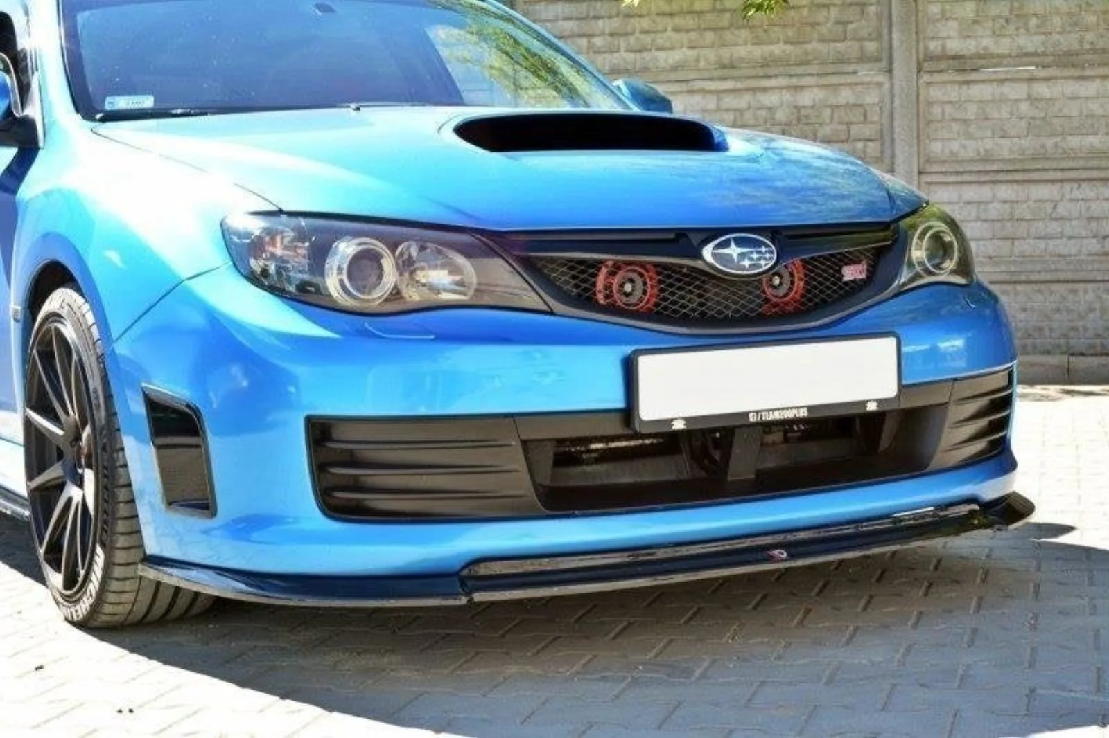 Front Splitter V.2 compatible with Subaru Impreza WRX STI Mk3