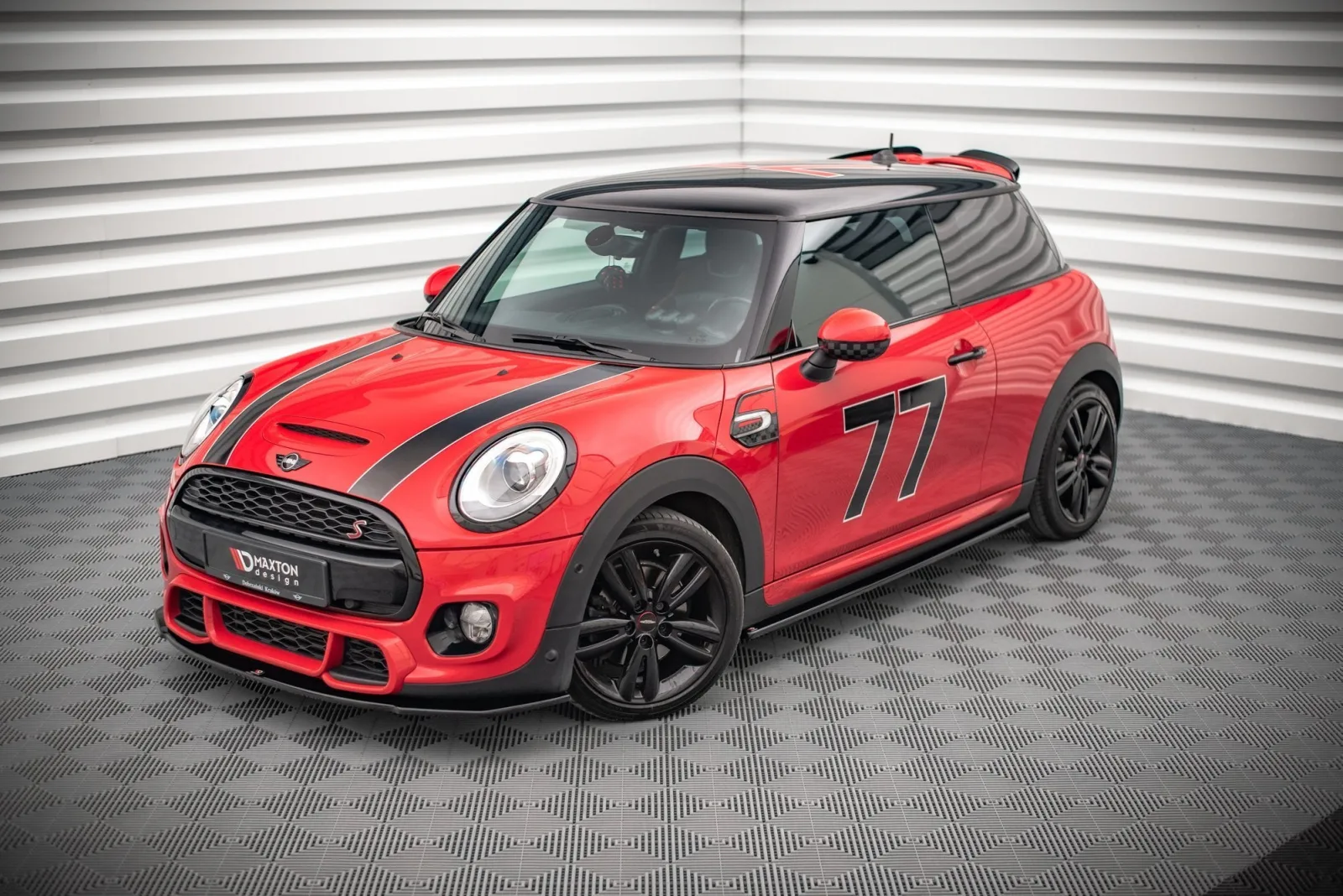 Front Splitter compatible with Mini Cooper S John Cooper Works F56