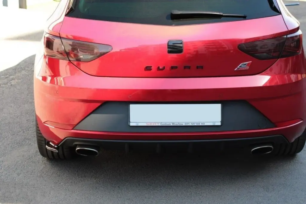 Rear Side Splitters V.2 compatible with Seat Leon Cupra Mk3 FL Hatchback