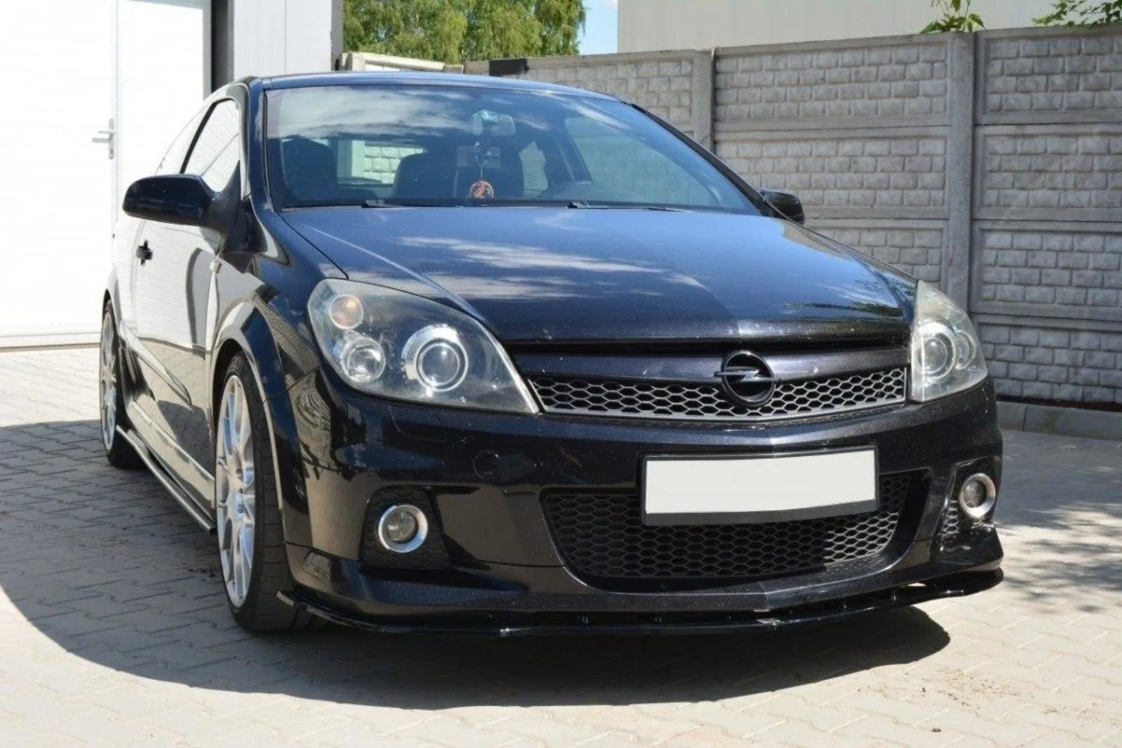 Front Splitter compatible with Opel Astra H (For OPC/VXR)