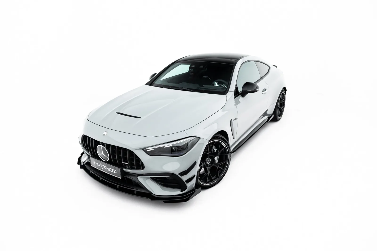 Front Splitter Street Pro + Flaps compatible with Mercedes-AMG CLE 53 Aero C236