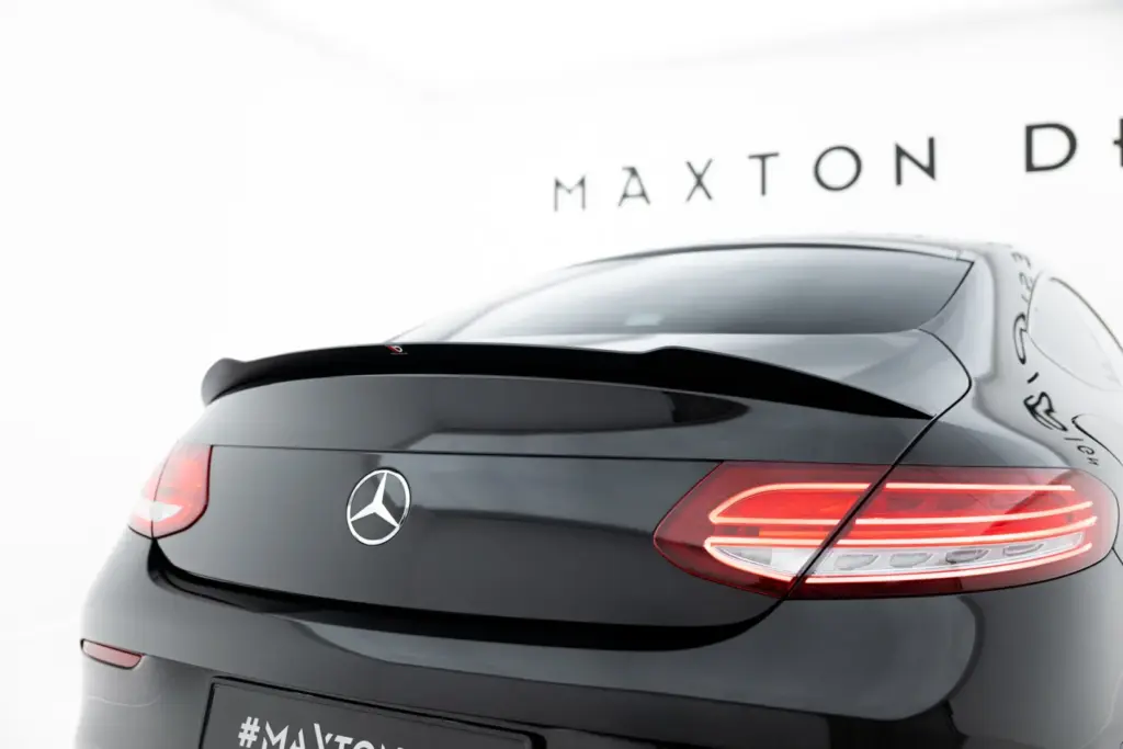 Spoiler Cap Rear compatible with Mercedes- Benz C Coupe AMG-Line C205