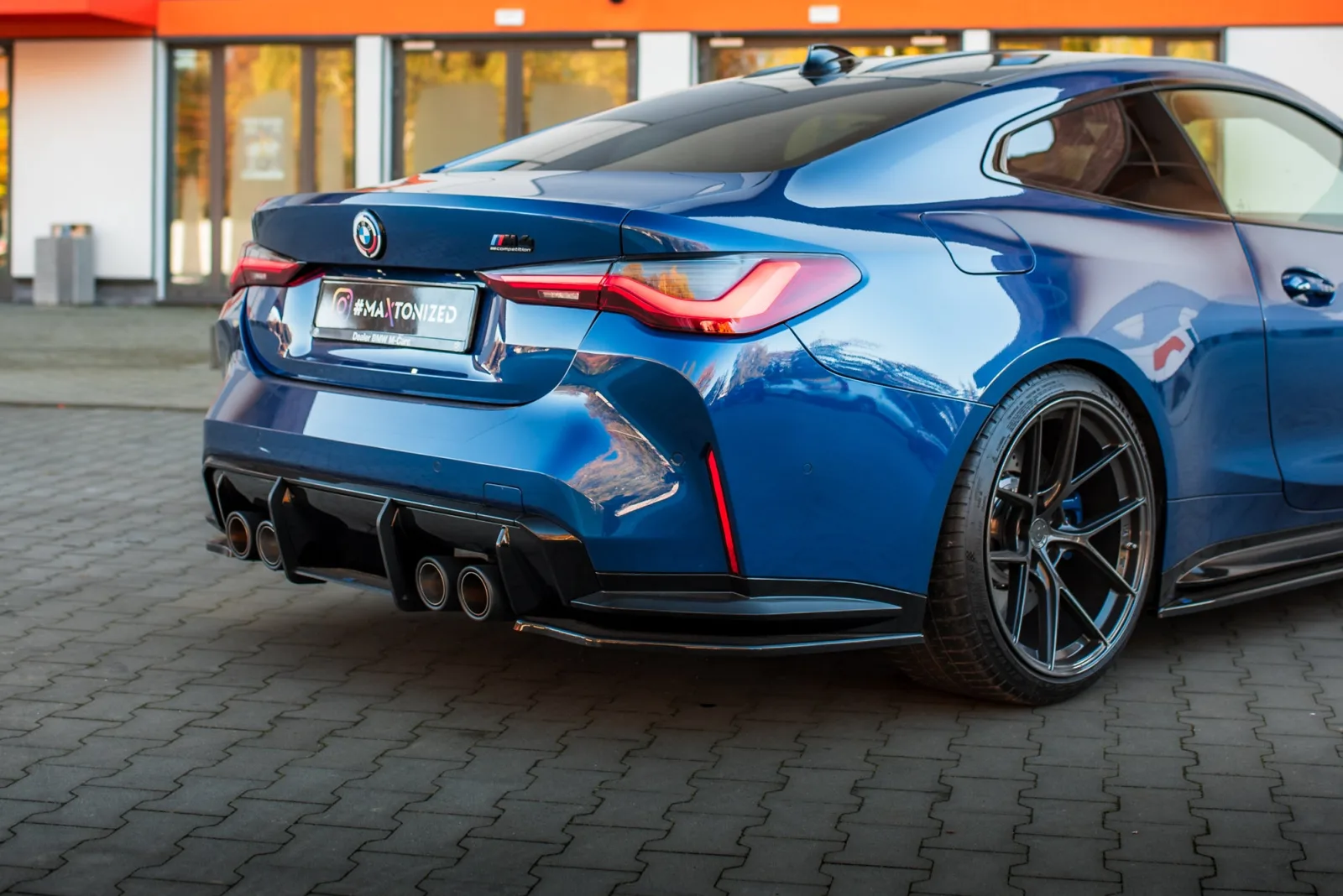 Rear Side Splitters V.2 compatible with BMW M4 G82 / G82 Facelift