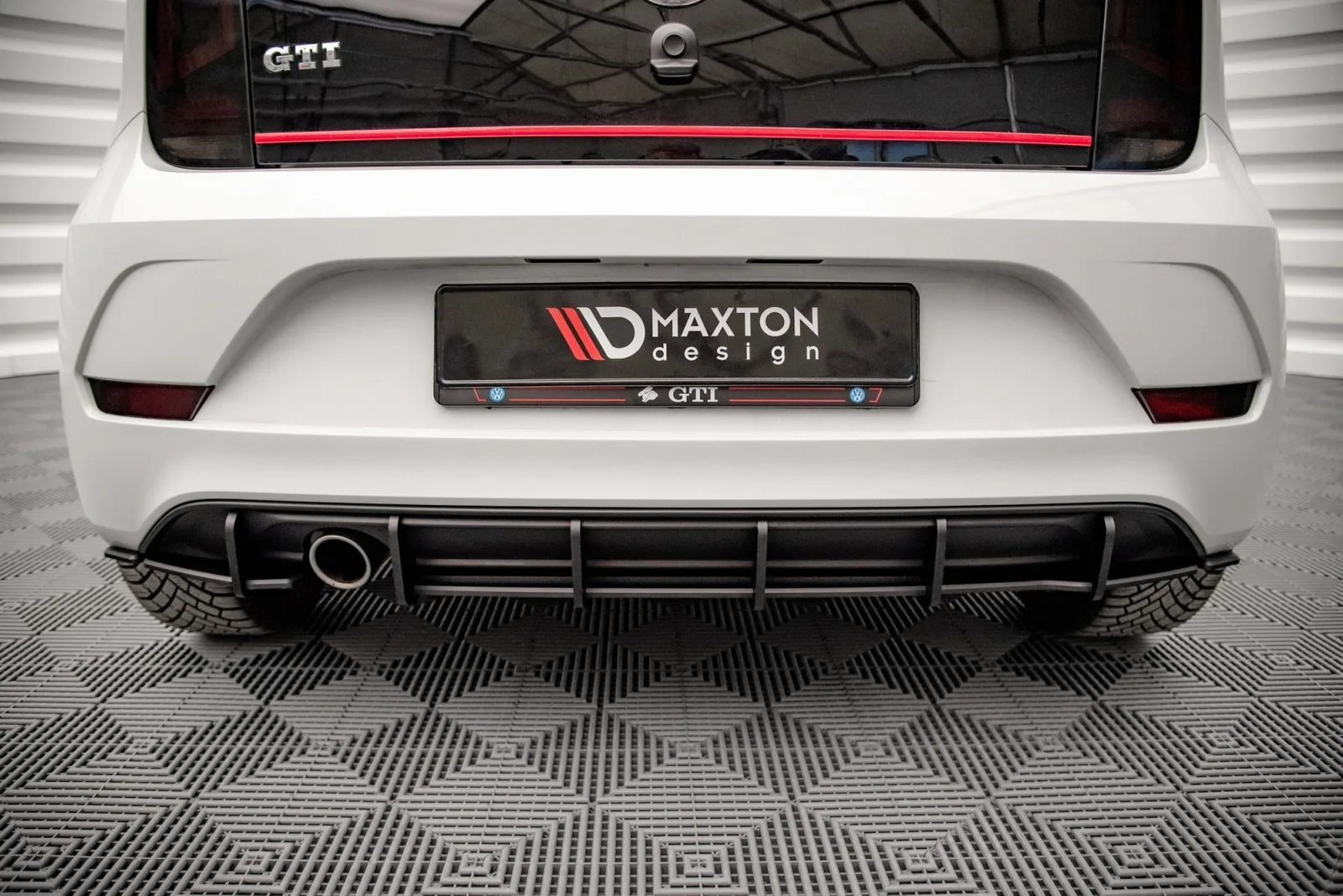 Rear Diffuser Street Pro compatible with Volkswagen Up GTI