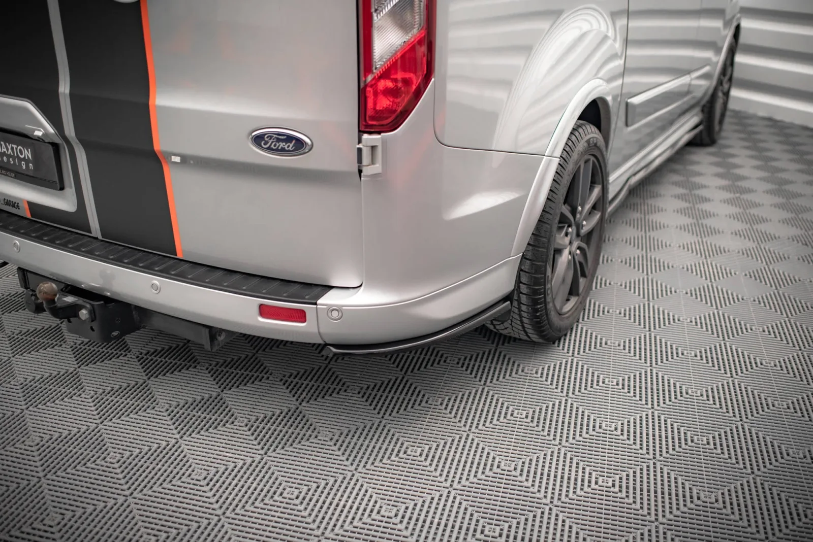 Rear Side Splitters compatible with Ford Transit Custom ST-Line Mk1 Facelift