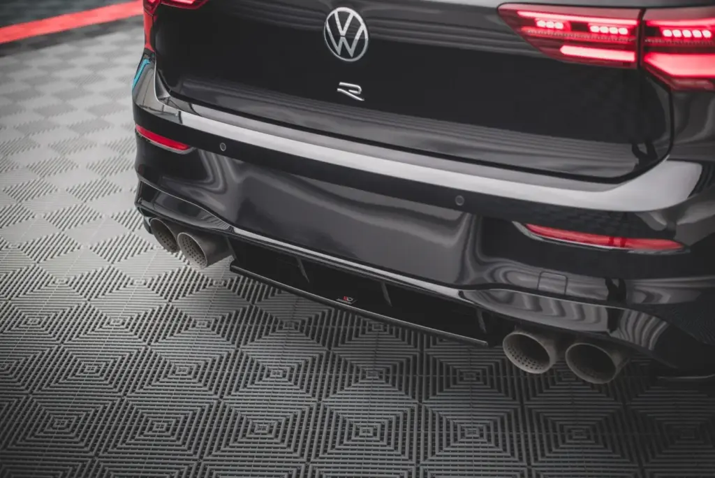 Rear Splitter compatible with Volkswagen Golf R Hatchback Mk8 / Mk8 Facelift