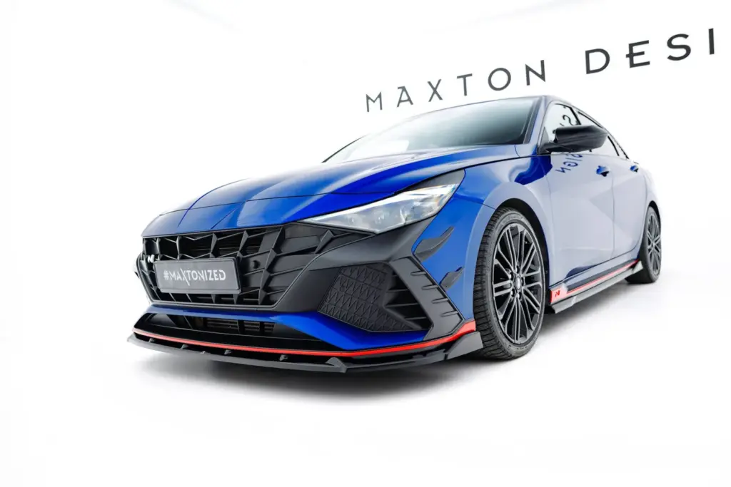 Front Splitter V.2 compatible with Hyundai Elantra N Mk7