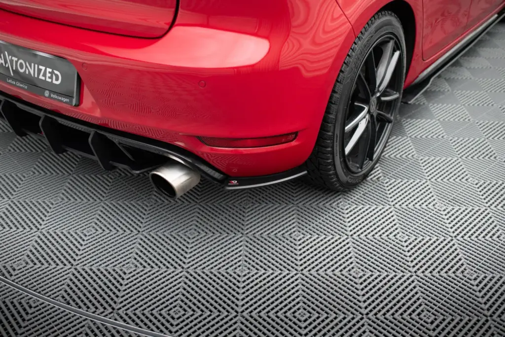 Rear Side Splitters Street Pro compatible with Volkswagen Golf GTI Mk6