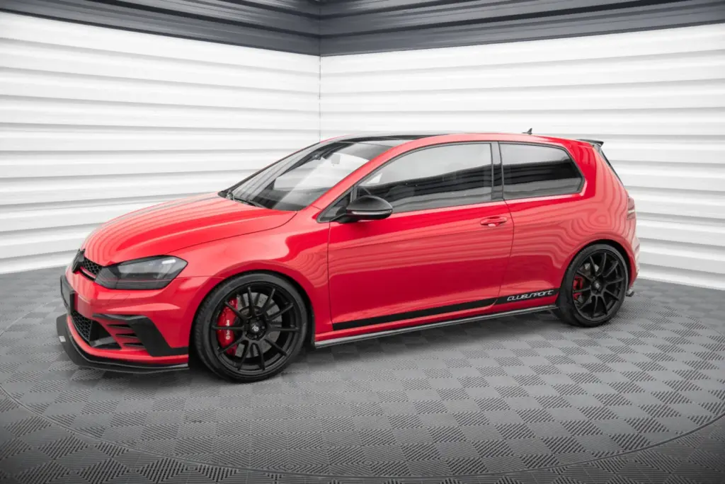 Side Skirts Diffusers compatible with VW GOLF VII GTI CLUBSPORT