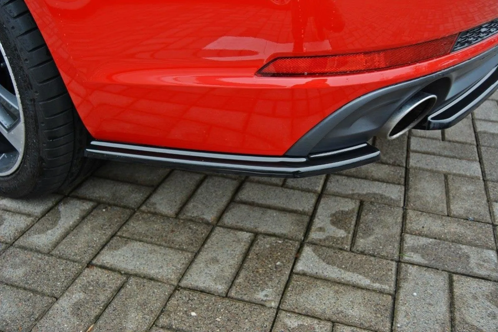 Rear Splitters compatible with Audi A4 B9 S-Line