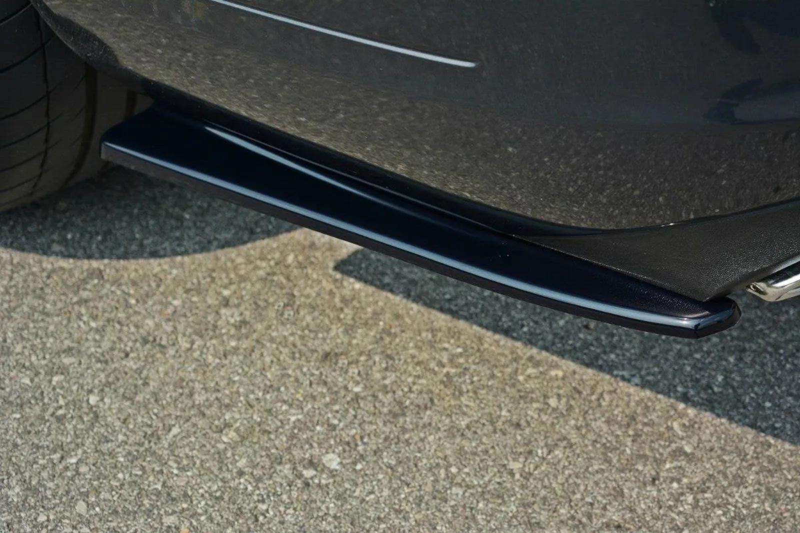 Rear Side Splitters compatible with Mercedes - Benz E Coupe / Cabrio C207 Facelift / A207 Facelit