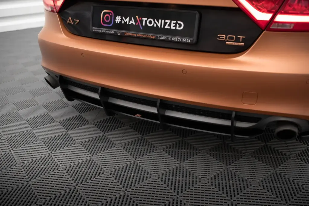 Rear Diffuser Street Pro compatible with Audi A7 S-Line C7