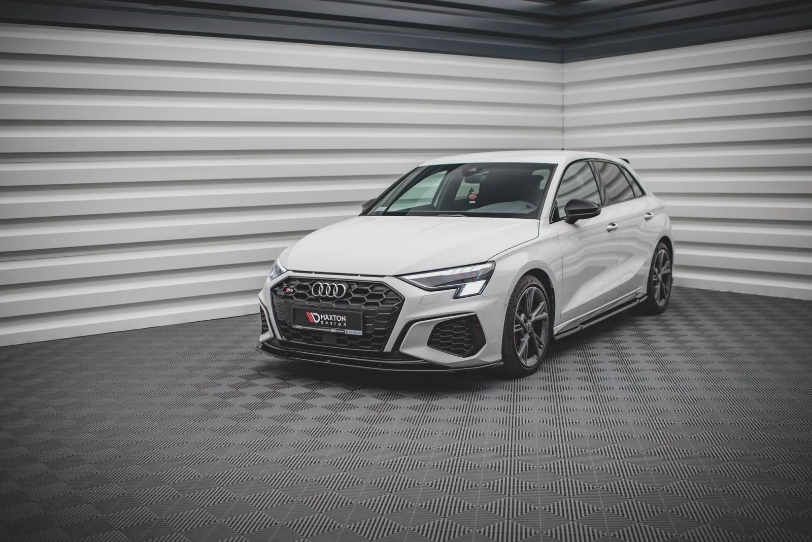 Front Splitter V.1 compatible with Audi S3 / A3 S-Line 8Y
