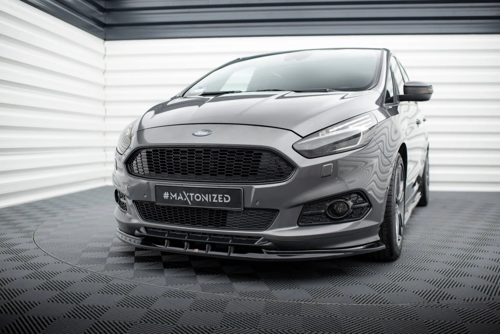 Front Splitter compatible with Ford S-Max ST-Line Mk2