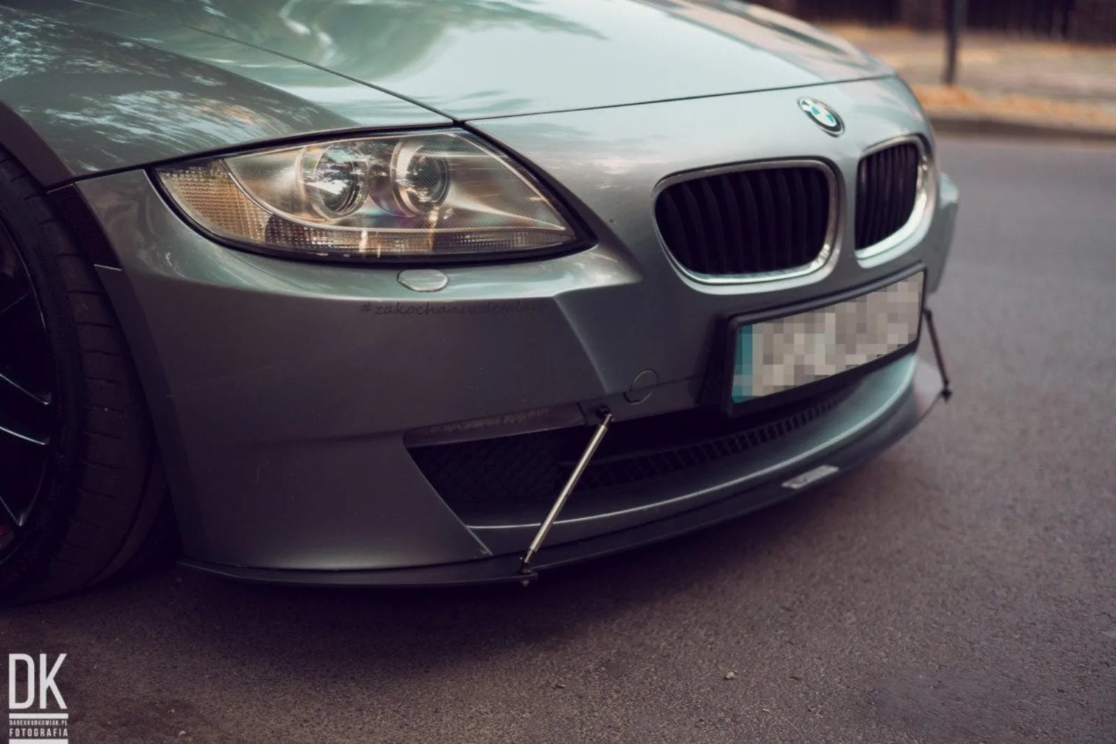 Front Splitter RACING compatible with BMW Z4 COUPE E86