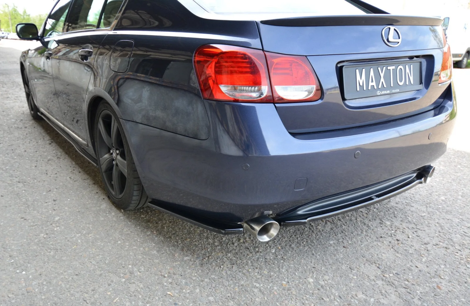 Rear Side Splitters compatible with Lexus GS Mk3