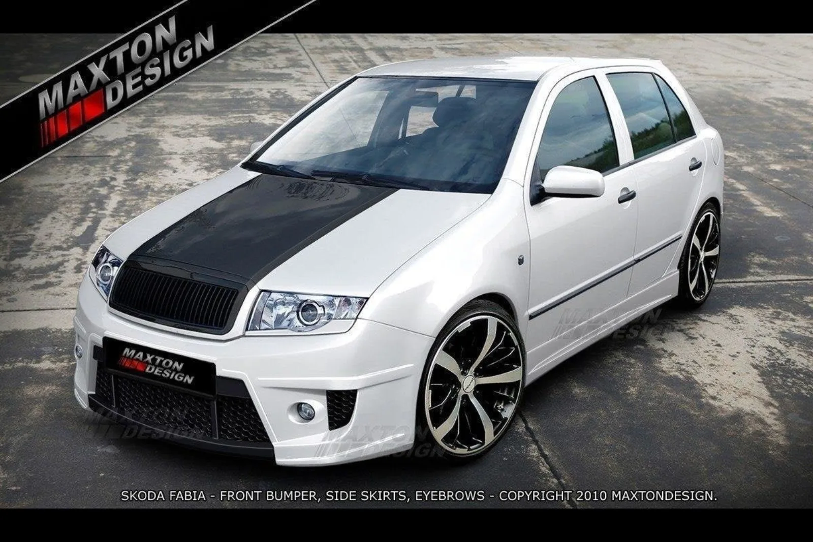 Side Skirts Diffusers compatible with Skoda Fabia Mk1