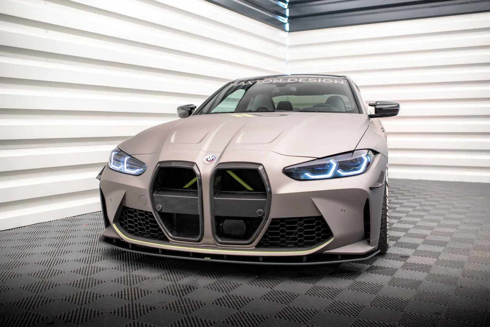 Front Splitter Street Pro compatible with BMW M4 G82 / M3 G80
