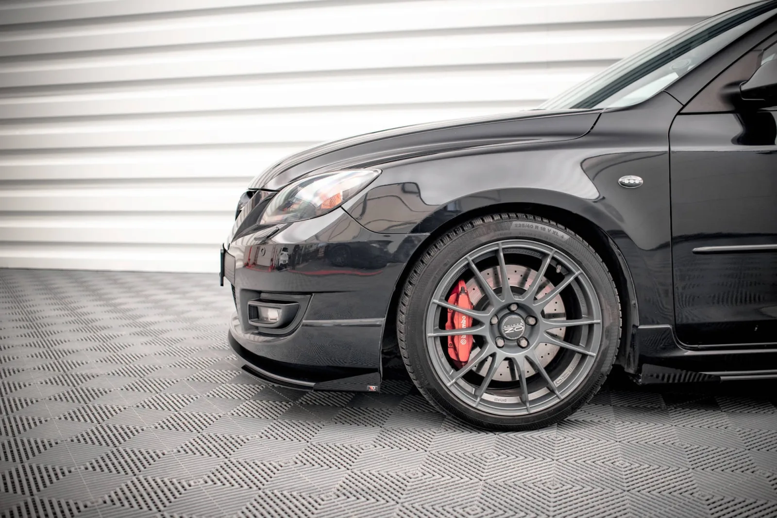 Front Flaps compatible with Mazda 3 MPS Mk1