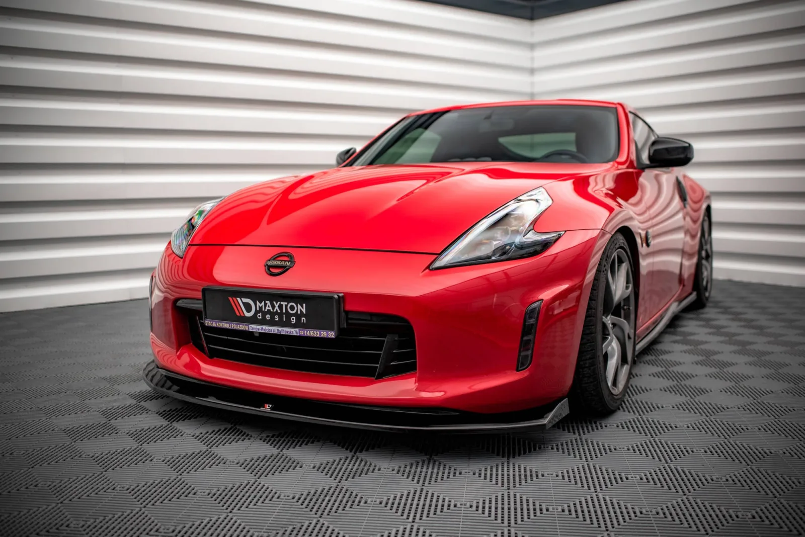 Front Splitter V.1 compatible with Nissan 370Z Facelift