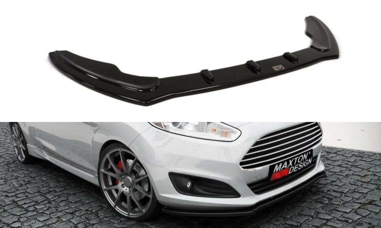 Front Splitter compatible with Ford Fiesta Mk7 FL