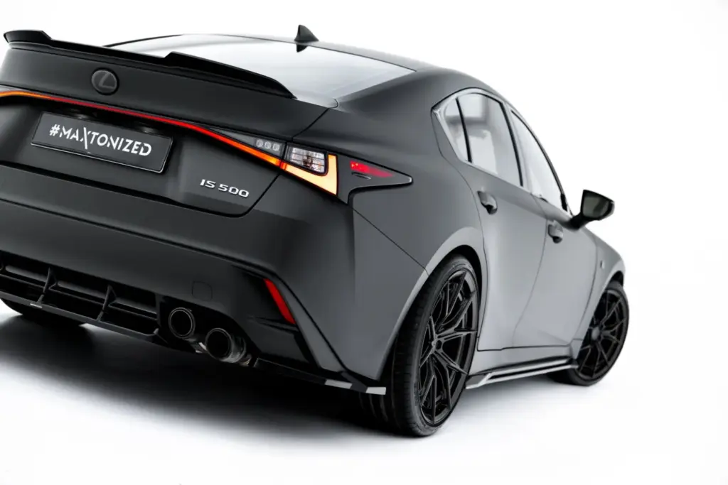 Rear Side Splitters compatible with Lexus IS 500 Mk3 Facelift 2 (XE30)