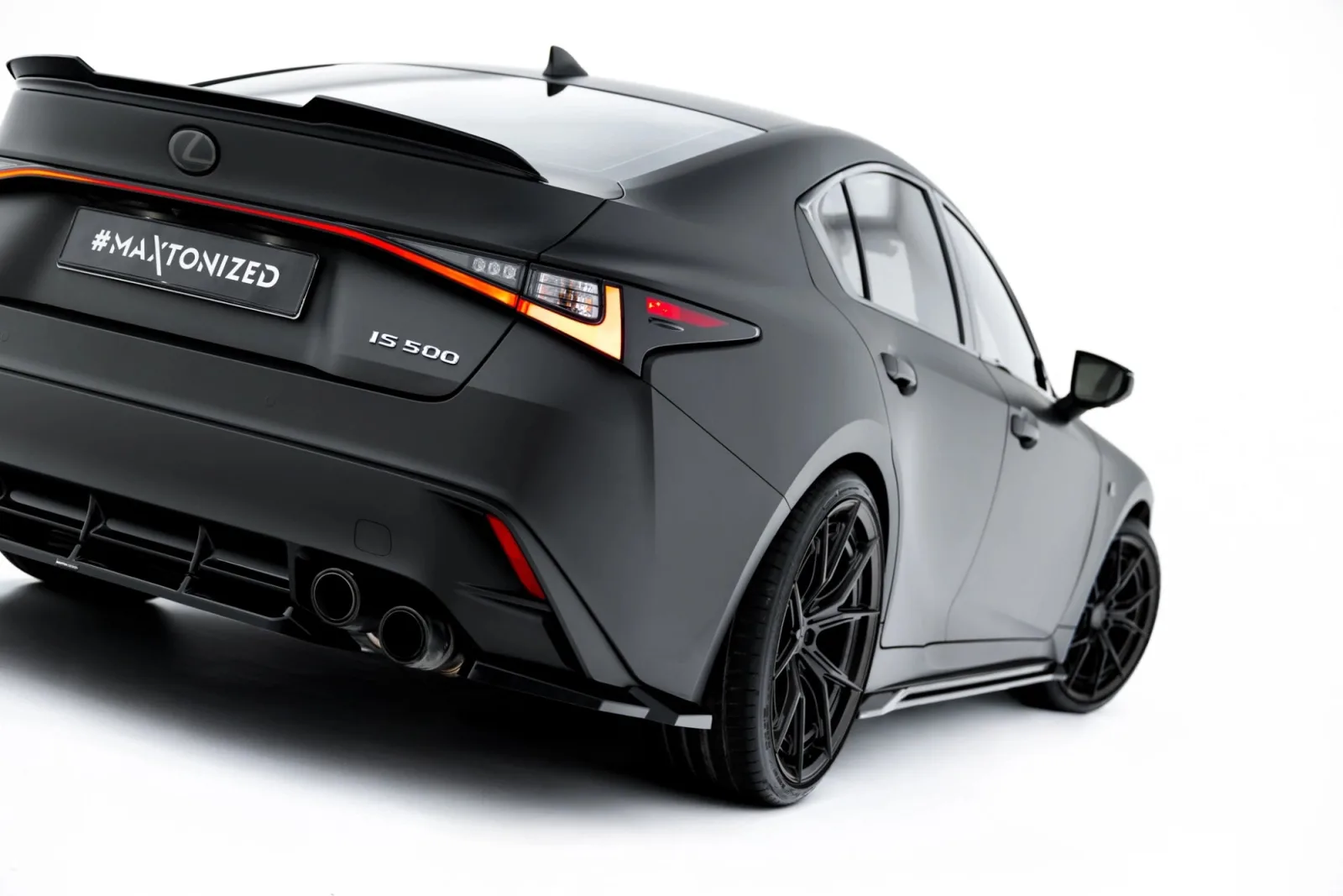 Rear Side Splitters compatible with Lexus IS 500 Mk3 Facelift 2 (XE30)