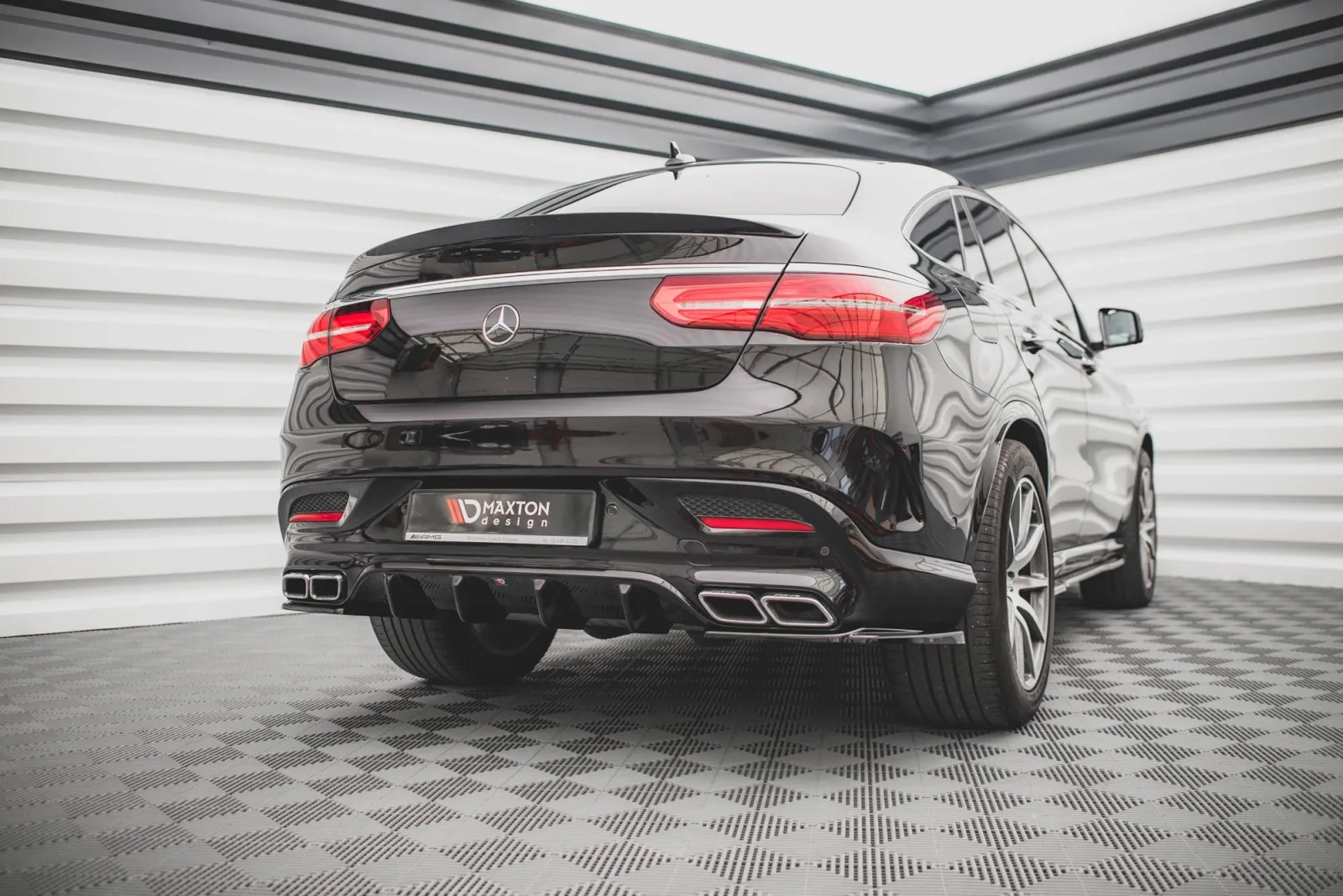 Rear Valance compatible with Mercedes-Benz GLE Coupe 63AMG C292
