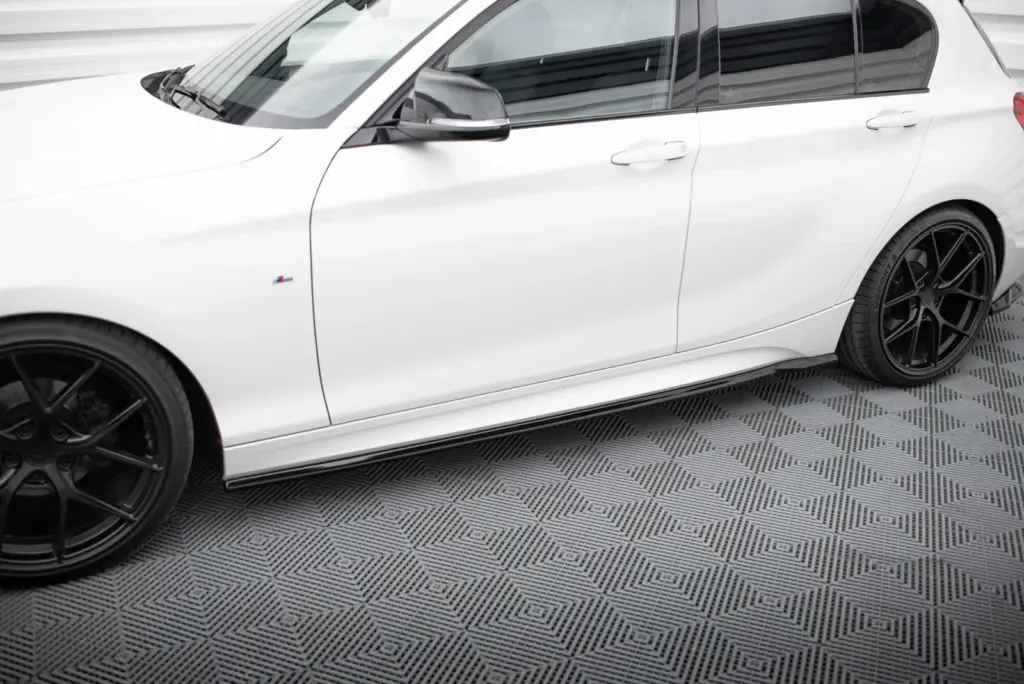 Side Skirts Diffusers V.5 compatible with BMW 1 M-Pack / M140i F20 Facelift