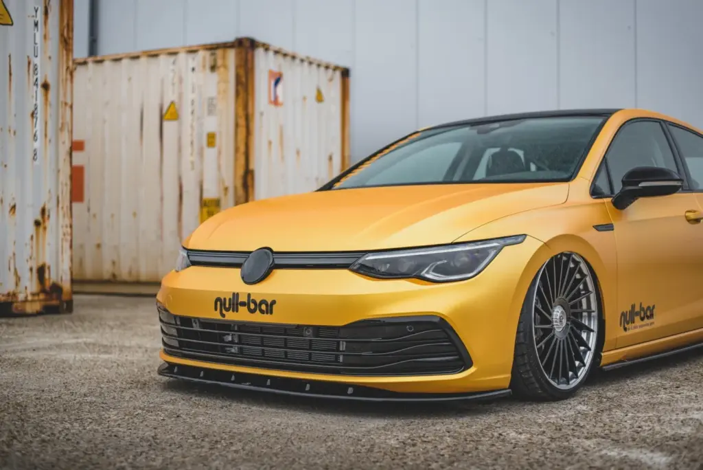 Front Splitter V.1 compatible with Volkswagen Golf Mk8