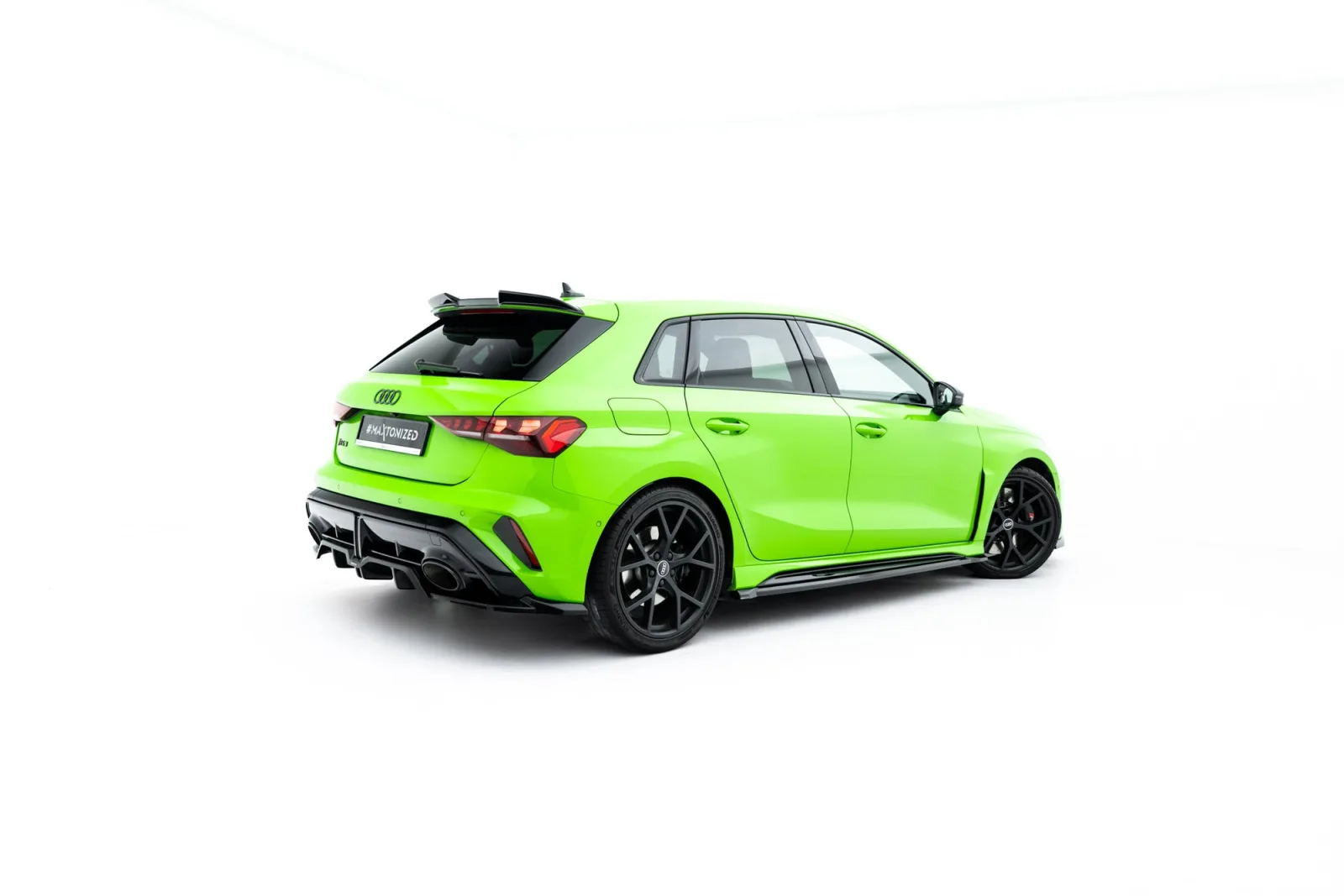 Side Skirts Diffusers V.1 compatible with Audi RS3 Sportback 8Y Facelift