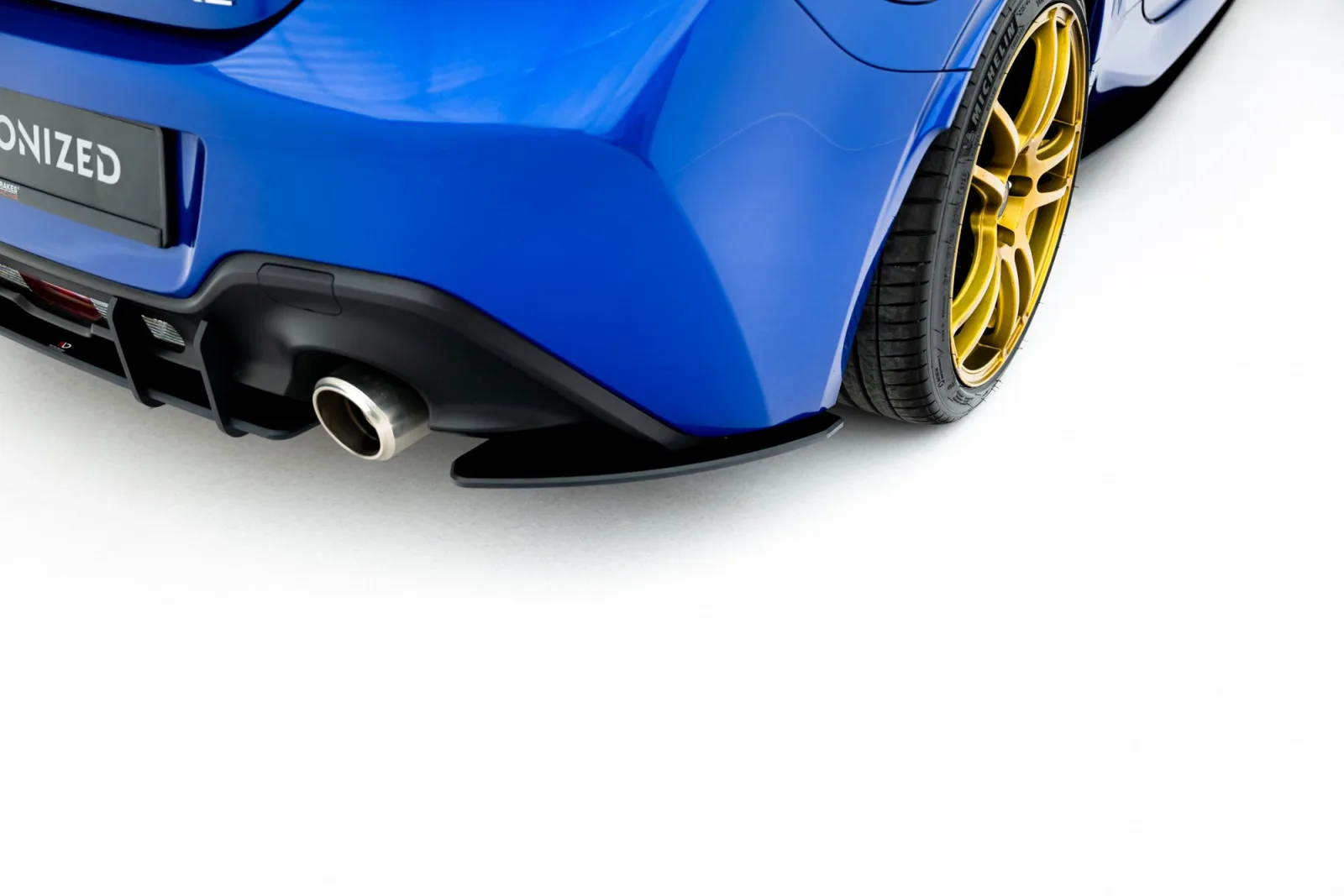 Rear Side Splitters Street Pro V.1 compatible with Subaru BRZ Mk2