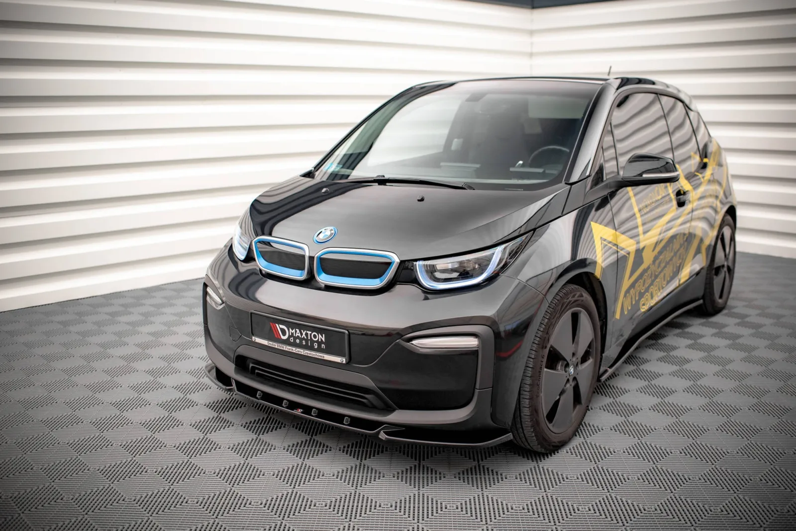 Front Splitter V.2 compatible with BMW i3 Mk1 Facelift