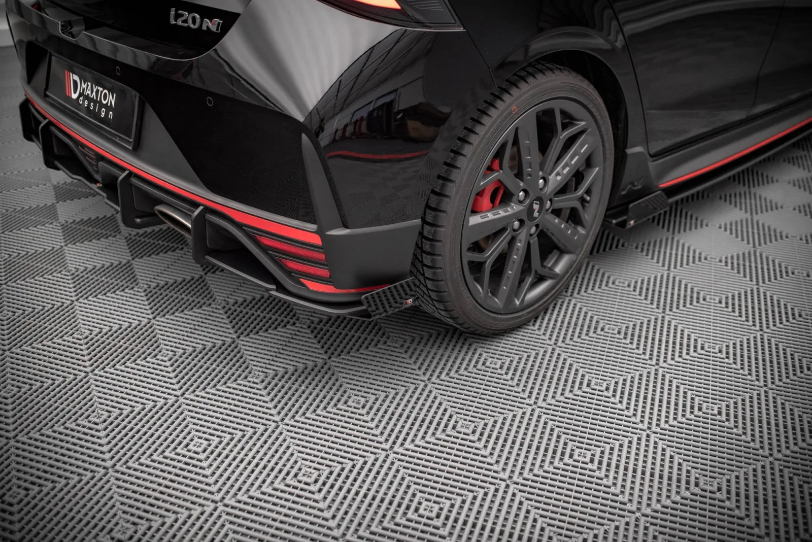 Rear Side Flaps compatible with Hyundai I20 N Mk3