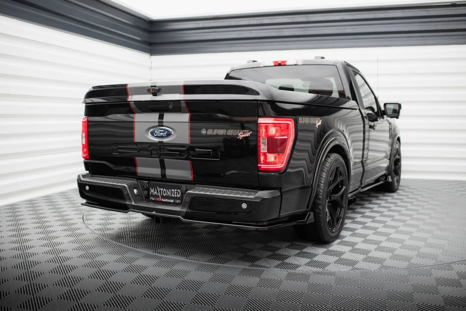 Rear Splitter compatible with Shelby F150 Super Snake